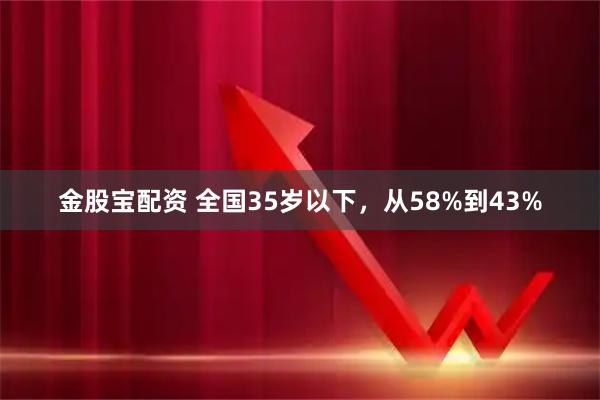 金股宝配资 全国35岁以下，从58%到43%